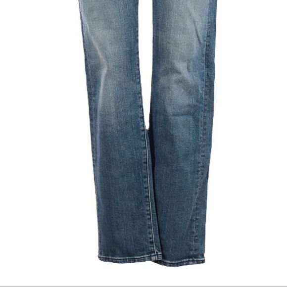 3x1 NYC Slim Straight Leg Jeans 24 Fleet Wash Light Blue Mid Rise Premium Denim - Picture 7 of 11